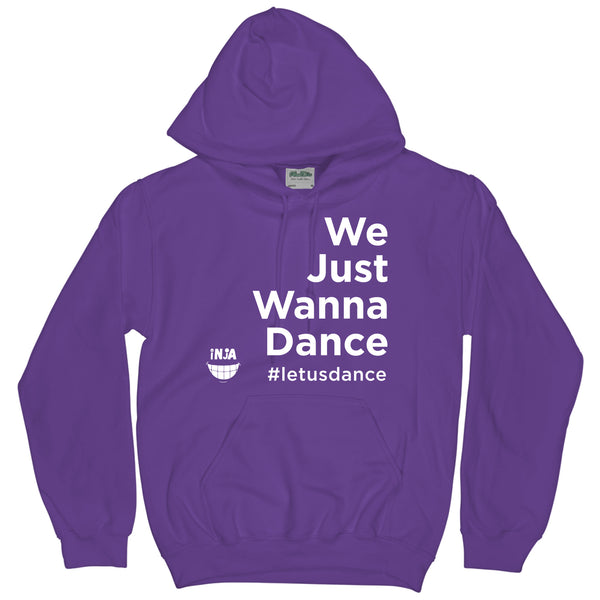We Just Wanna Dance Hood Purple